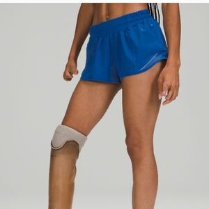 Lululemon Symphony Blue Low Rise 2.5in Hotty Hots